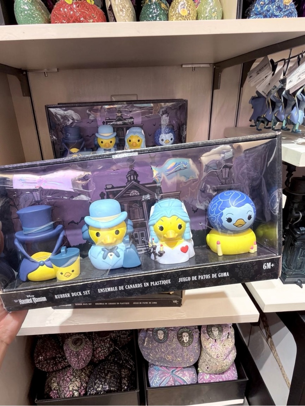 NEW Disney Parks 2026 The Haunted Mansion Rubber Duck Set of 4 NIB Halloween